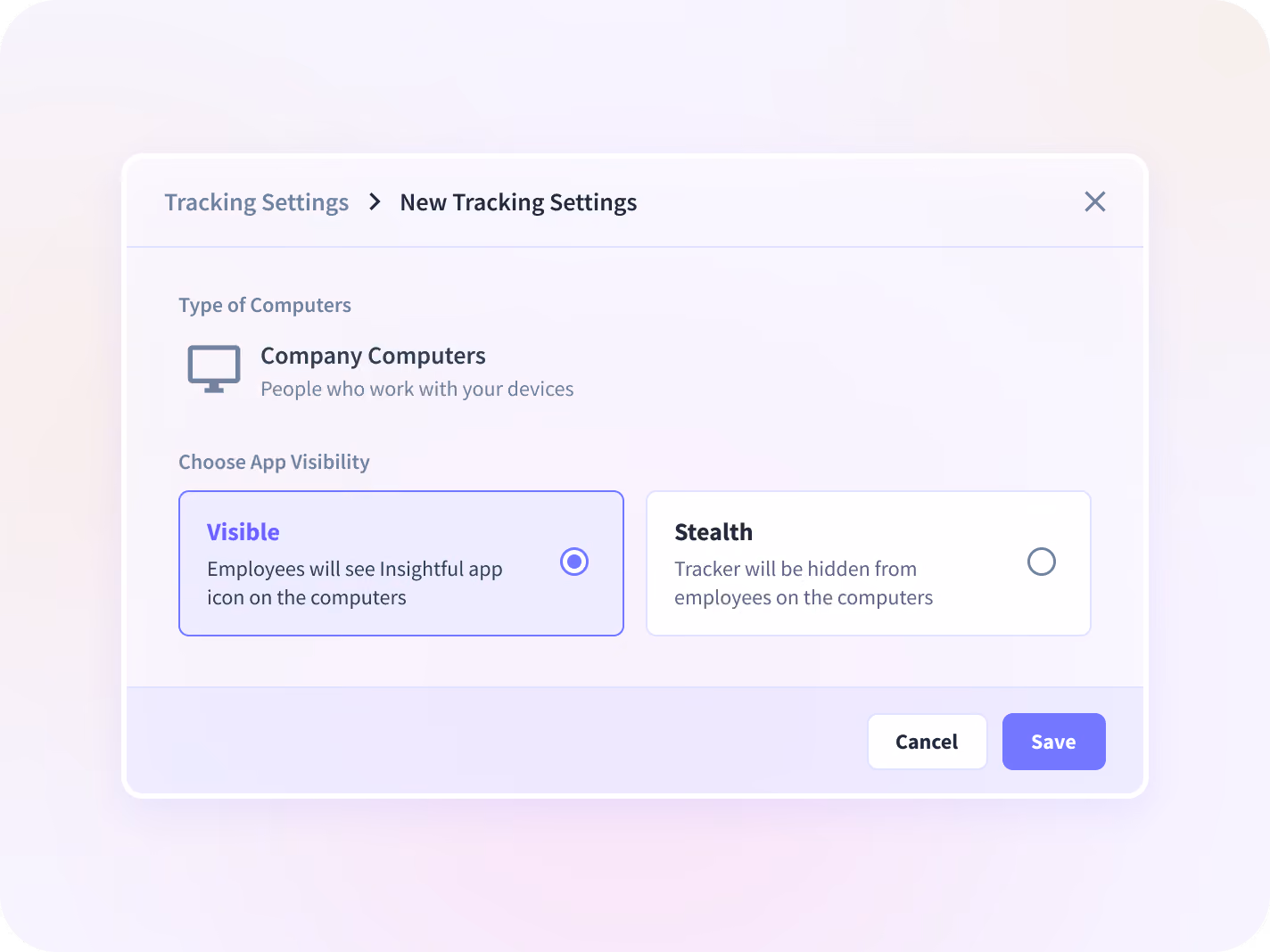 monitor apps and websites employees use