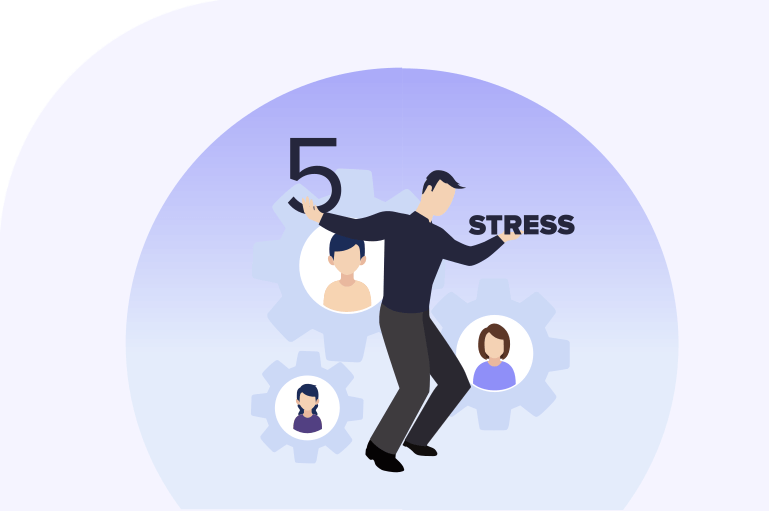 5 maneras en que los gerentes pueden ayudar a reducir el estrés en el lugar de trabajo