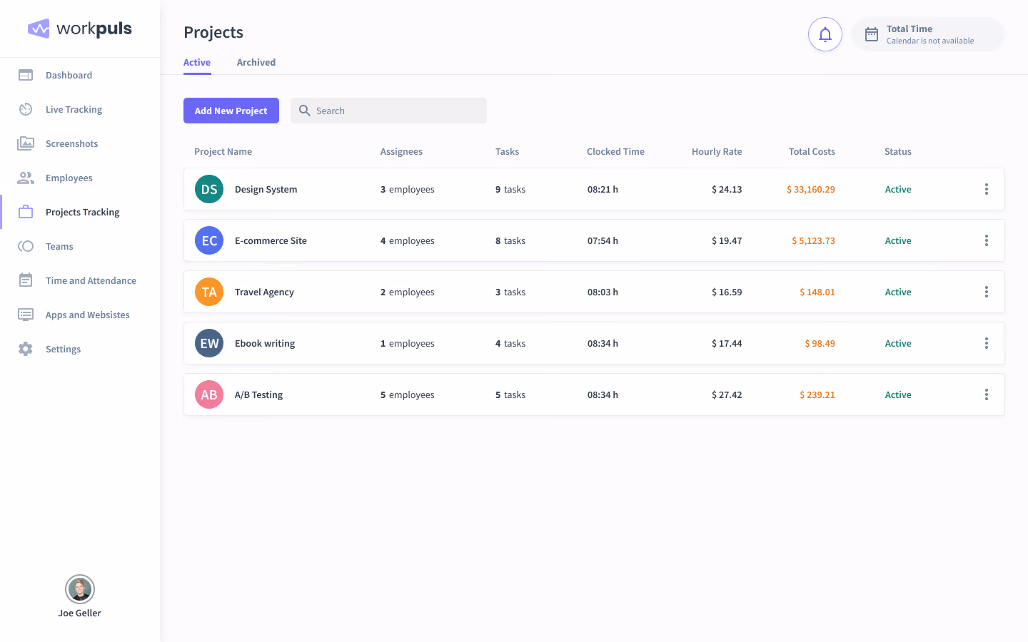 workpuls projects