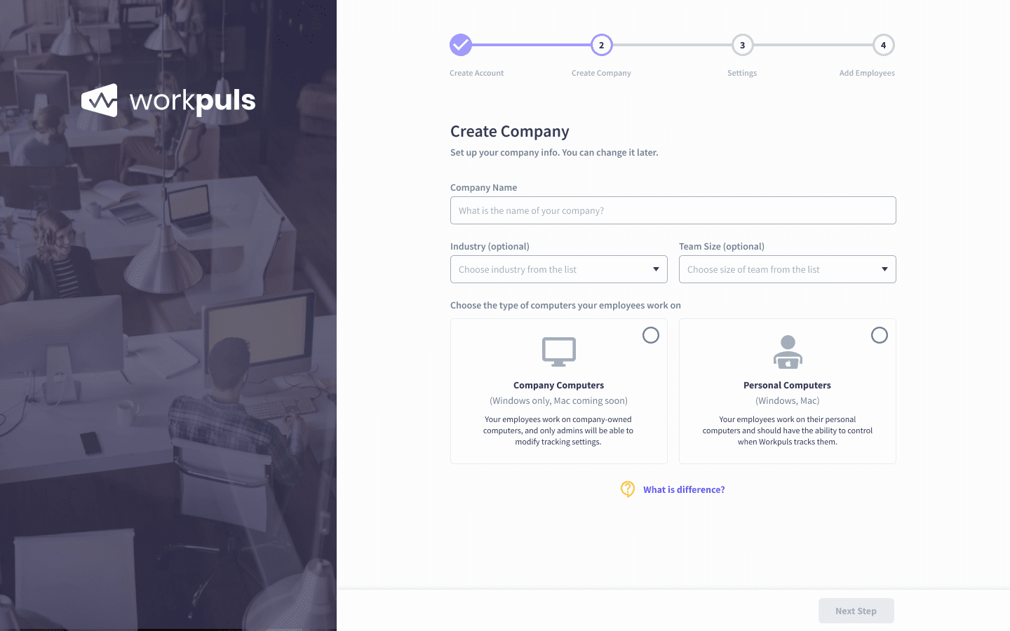 create company workpuls