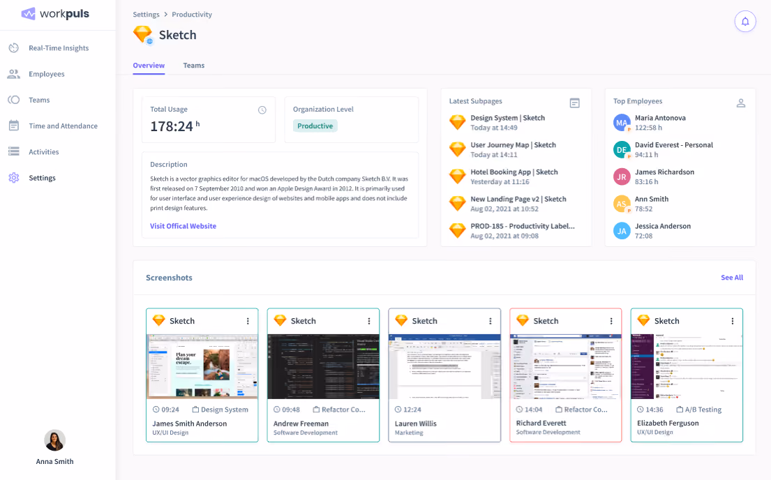workpuls screenshot