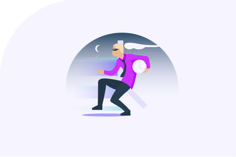 maneje el robo de tiempo con el seguimiento del tiempo