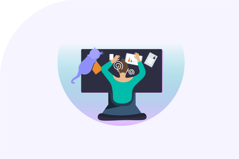 supervisar a los empleados que trabajan desde casa