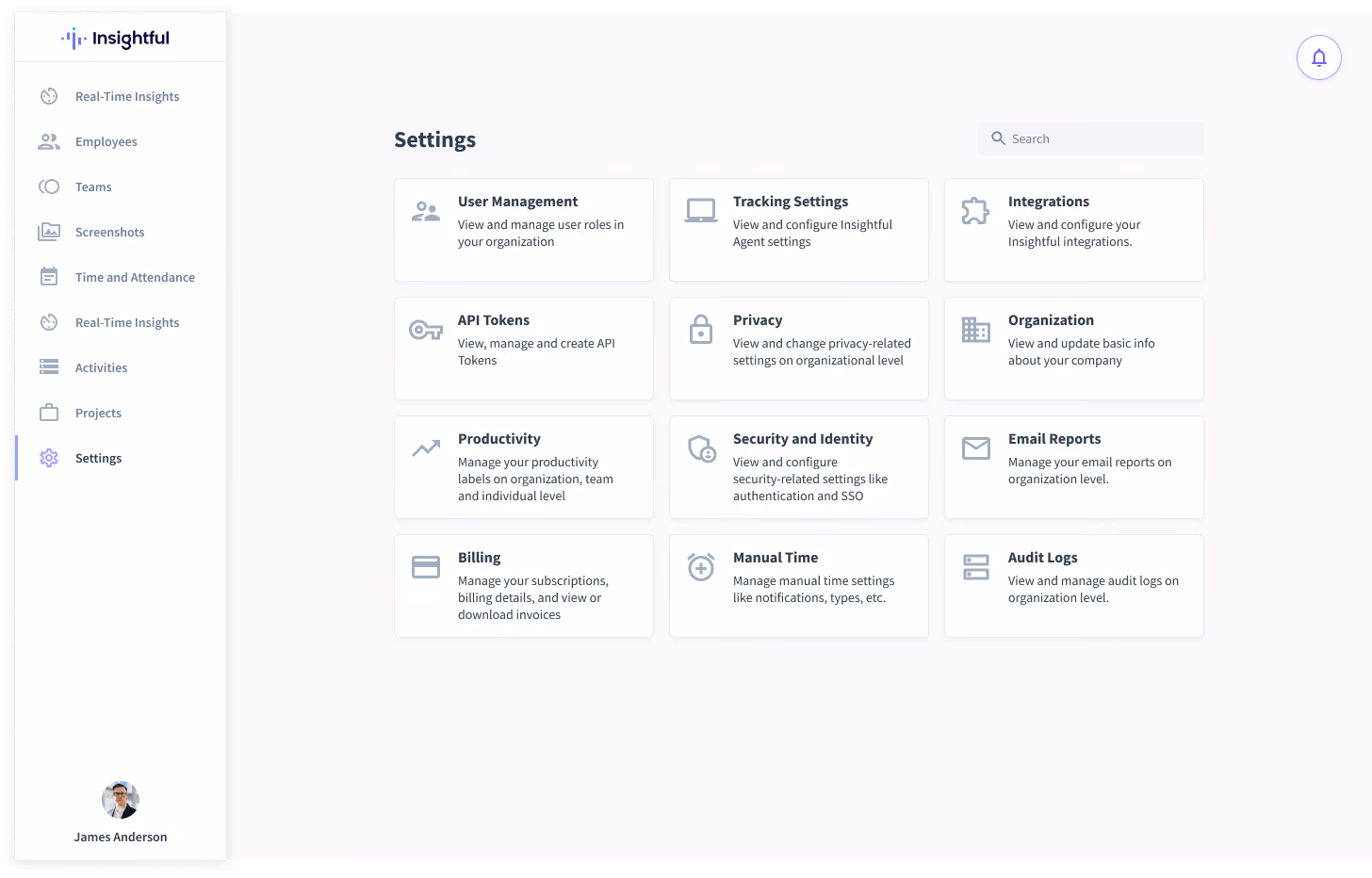 insightful settings