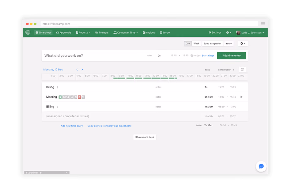 timecamp review