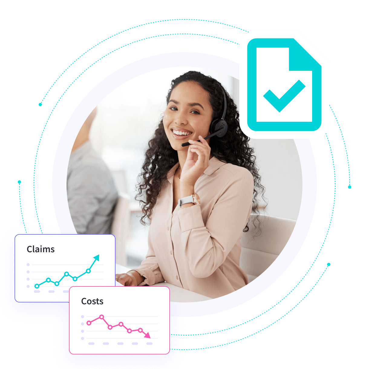 Insightful dashboard showing employee time on projects and tasks