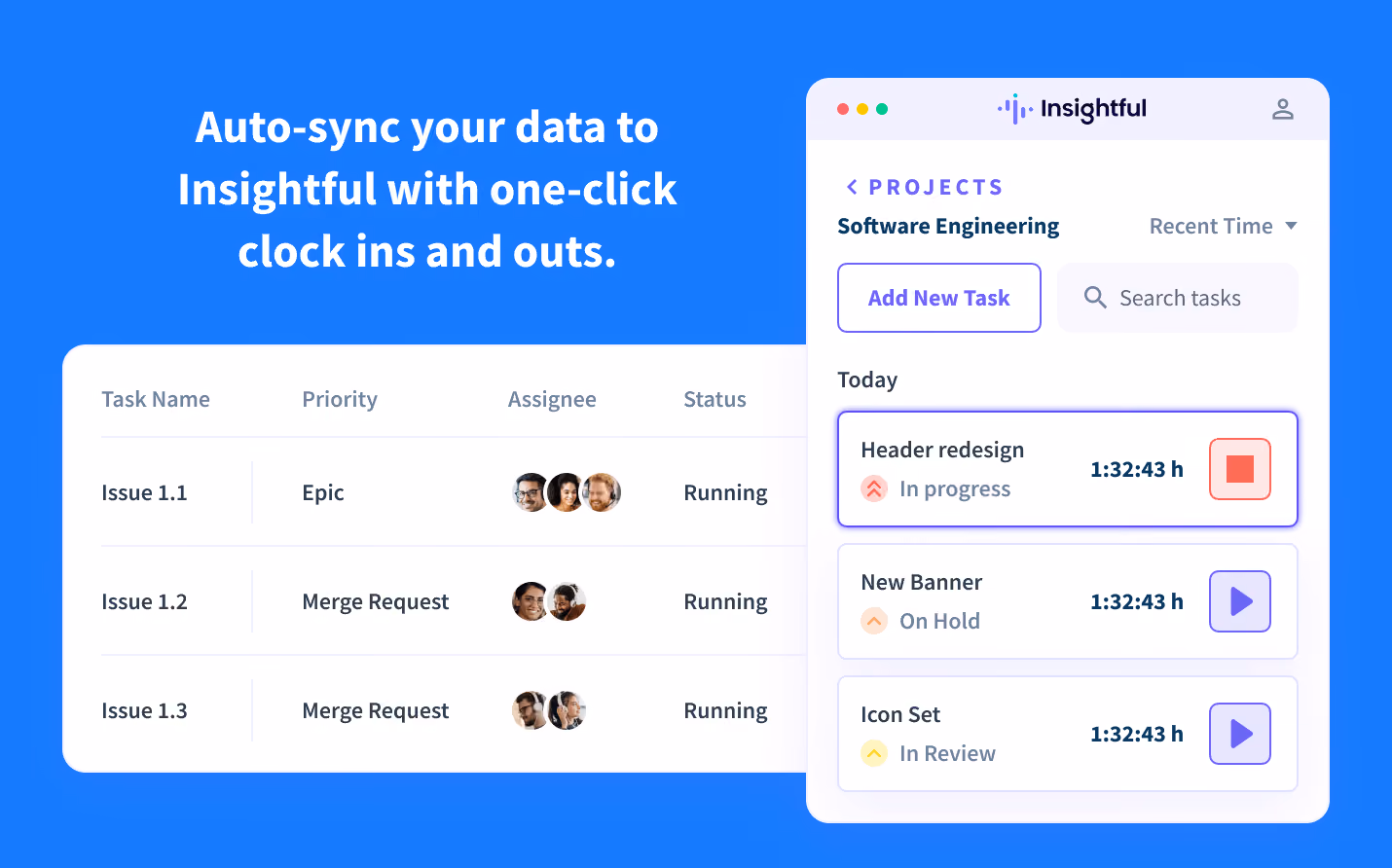 rastrea el tiempo que pasas en las placas y tarjetas de GitLab con el Insightful Timer