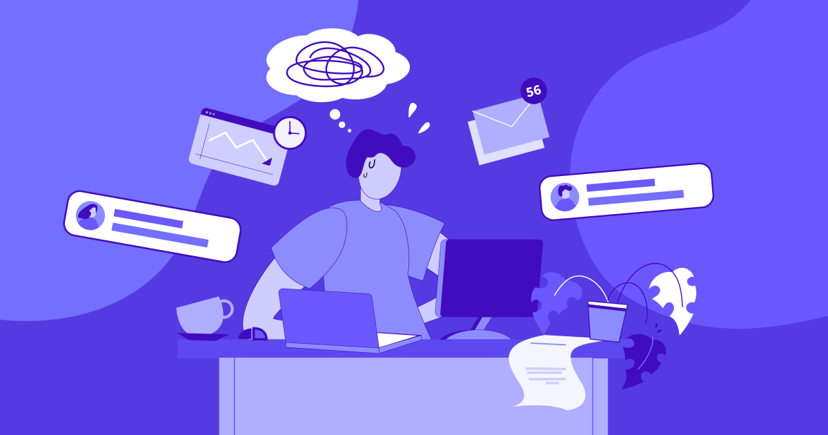 De la ansiedad en la bandeja de entrada al agotamiento: cómo la sobrecarga de comunicación perjudica a tu equipo