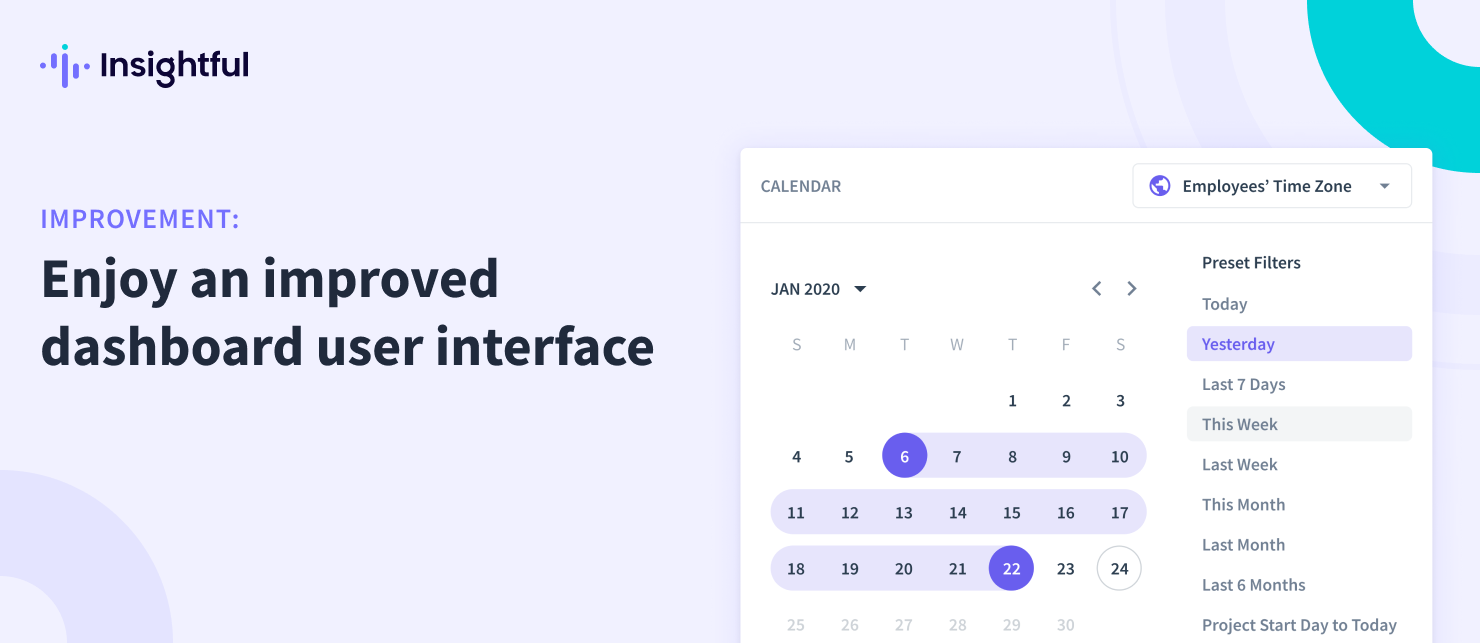 Experience a better user interface with our revamped dashboard
